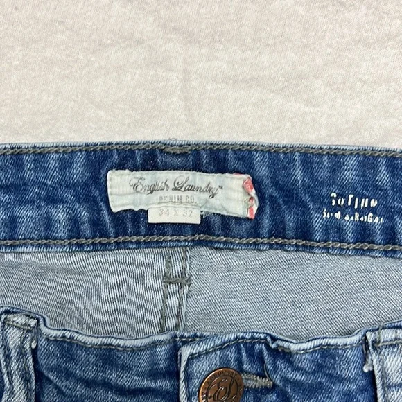 English Laundry Slim Straight Jeans 34x 32 - Picture 2 of 3
